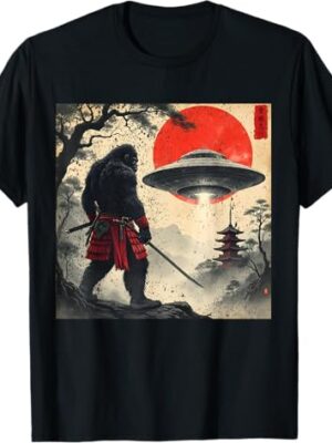 بلوزة بتصميم الساموراي وبيغ فوت بأسلوب ياباني