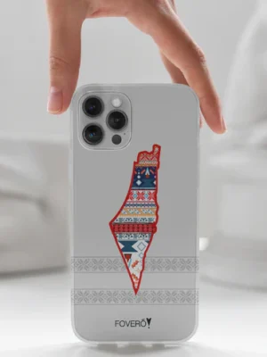 غطاء هاتف على شكل خريطة فلسطين